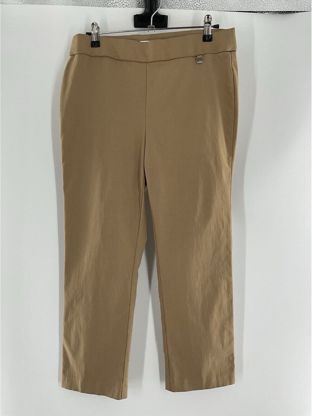 Rafaella Comfort Women’s Size 10 Brown Cropped Dress Pants 038